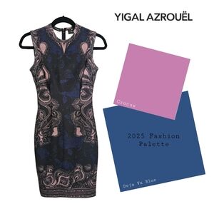 LNC Yigal Azrouel Scuba Knit Cocktail Dress